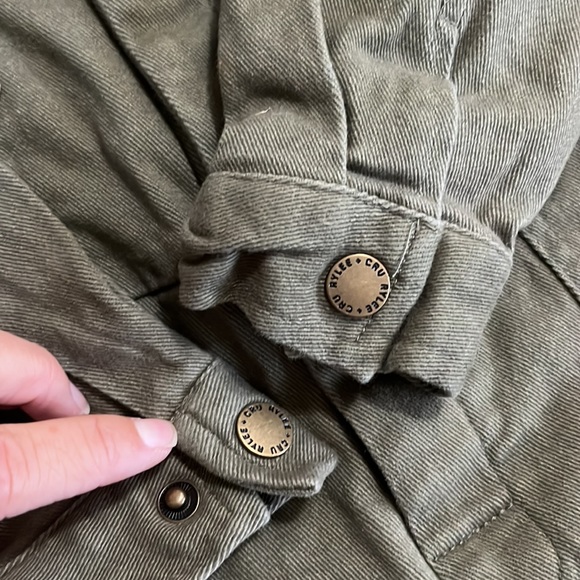 Rylee + Cru Olive Jumpsuit 4-5 - Picture 3 of 3